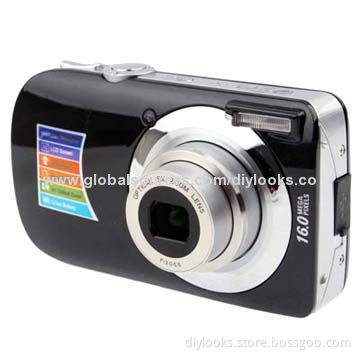 5.0 Mega Pixels 5X Zoom Digital Camera with 3.0 inch TFT LCD Screen